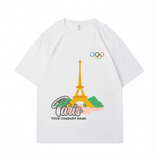 Olympics Ring Paris Custom T-Shirt