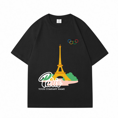 Olympics Ring Paris Custom T-Shirt