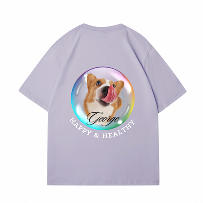 Bubble Avatar Custom Pet T-Shirt