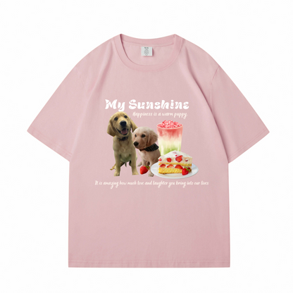 Ice Cream Cake Pet Custom T-Shirt