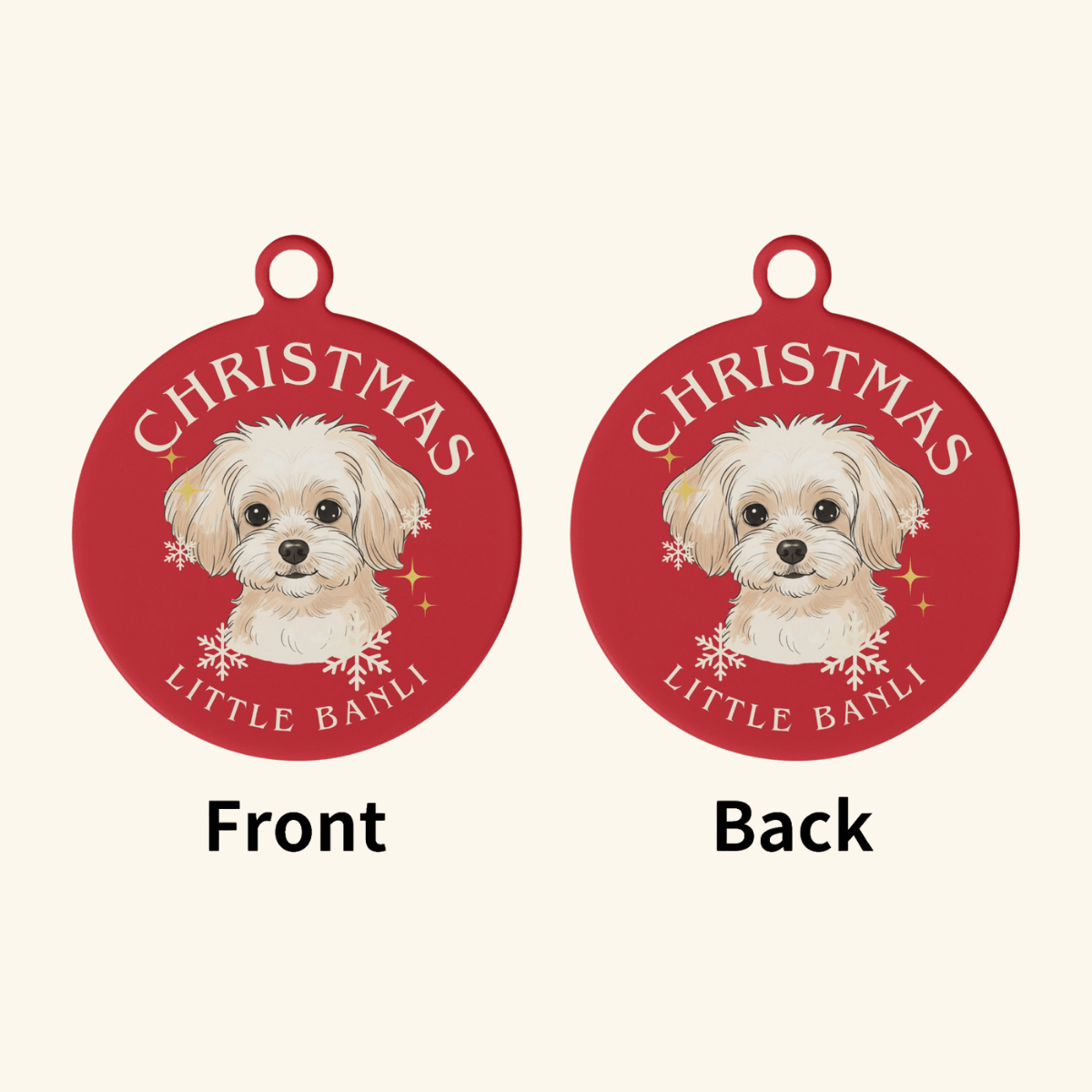 Custom Dog/Cat Tags - Christmas Limited