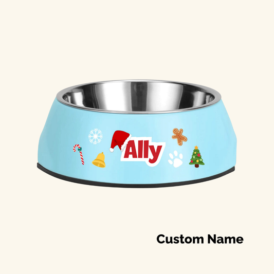 Custom Pet Bowls – Christmas Limited Edition