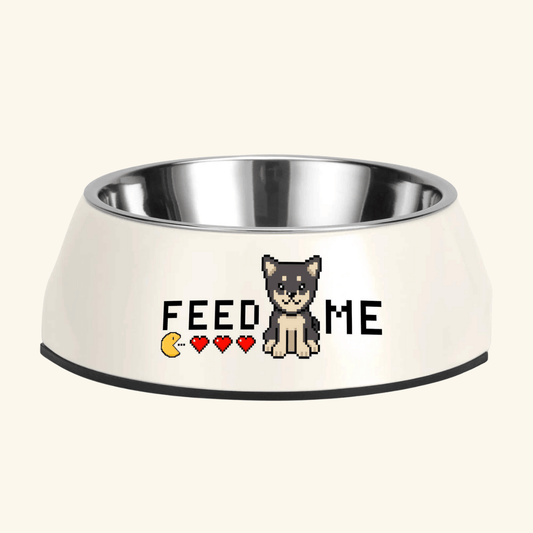 Custom Pet Bowls – Cartoon Pixel Style