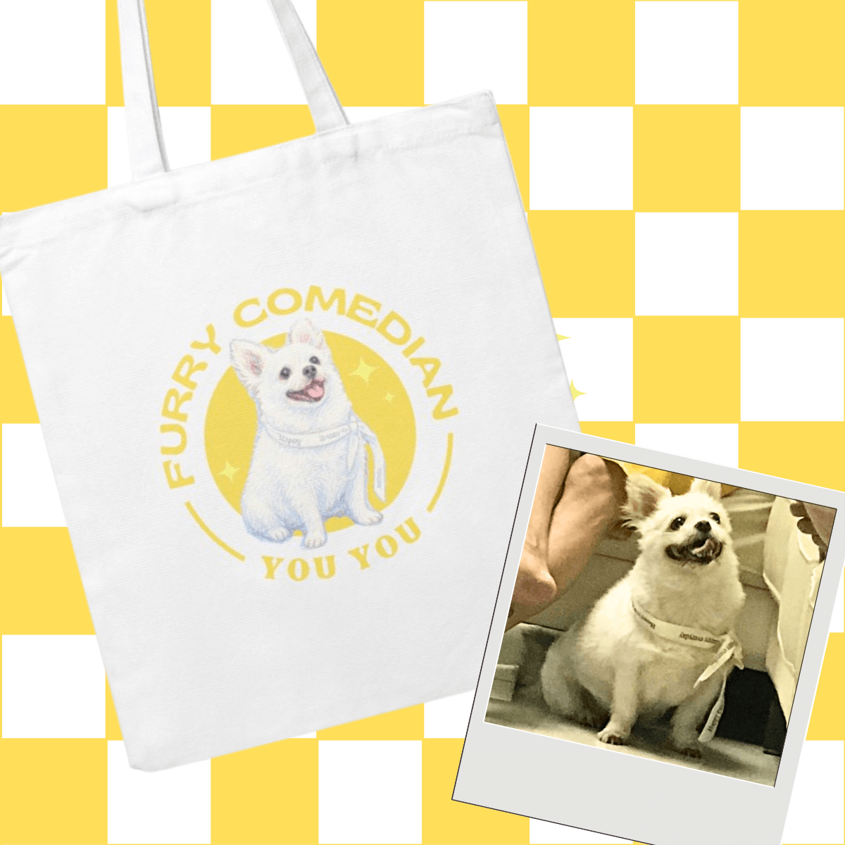"Glu Bag" Free Design Custom Tote Bag