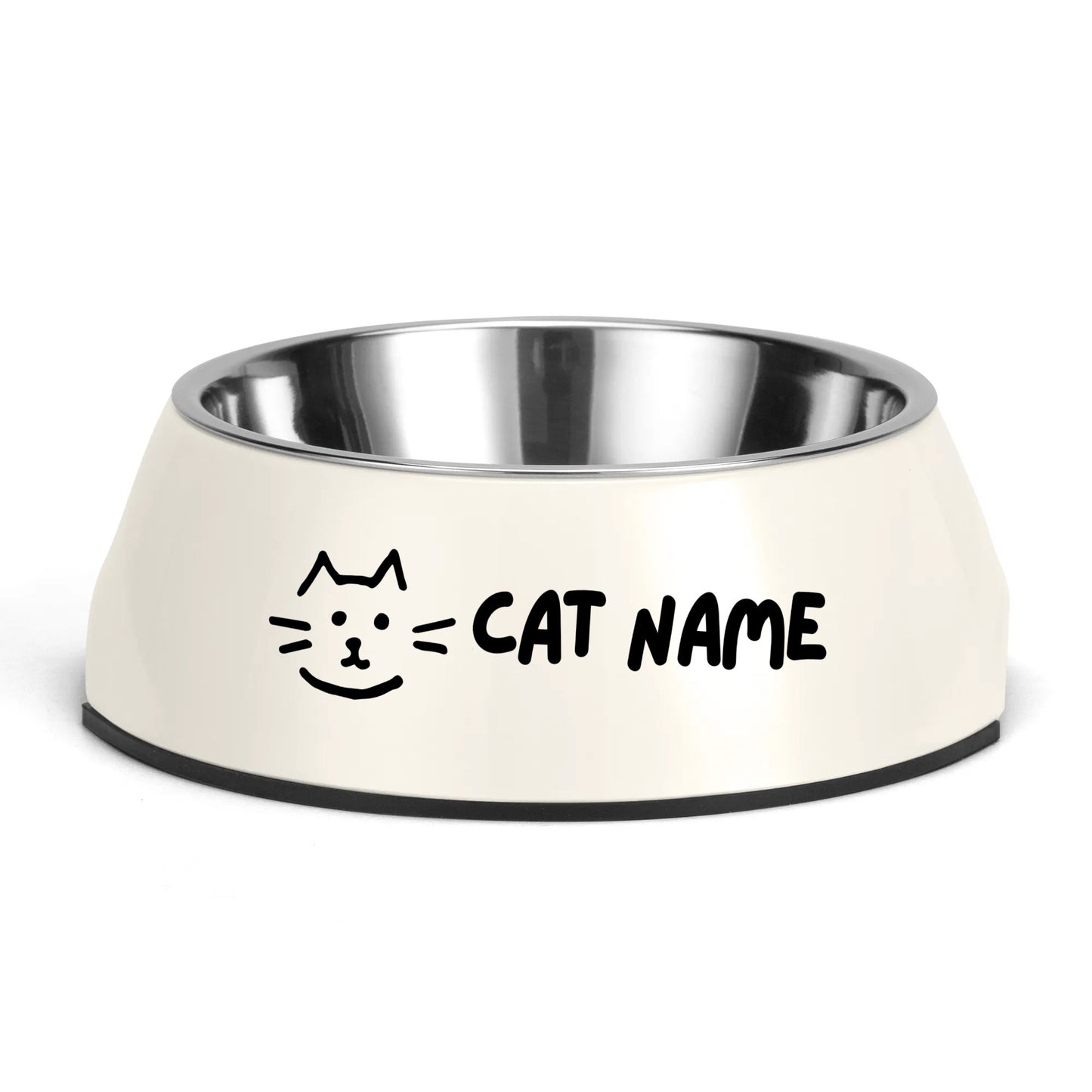 Custom Pet Bowls – Basic Style With Icon & Text