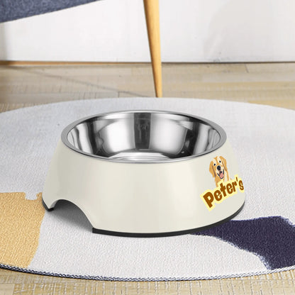 Custom Pet Bowls – Personalized Cartoon Photos & Text