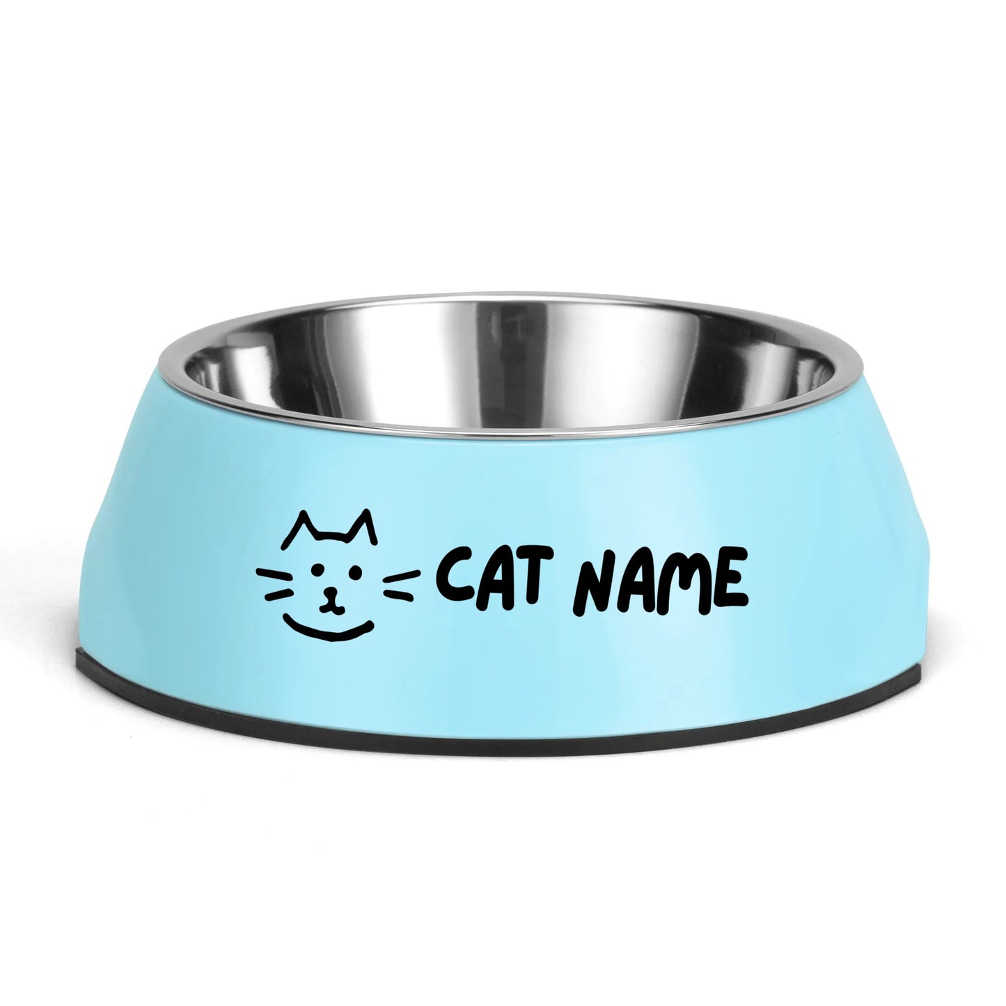 Custom Pet Bowls – Basic Style With Icon & Text