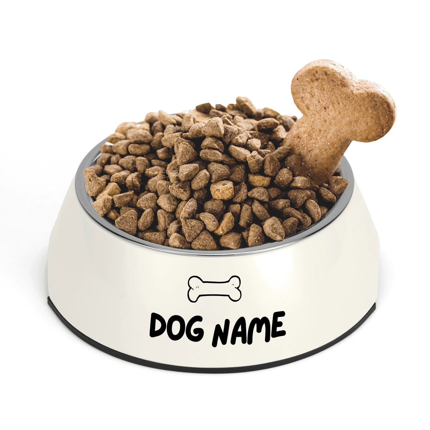 Custom Pet Bowls – Basic Style With Icon & Text