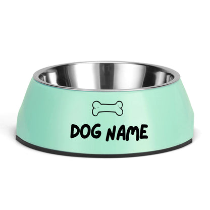 Custom Pet Bowls – Basic Style With Icon & Text