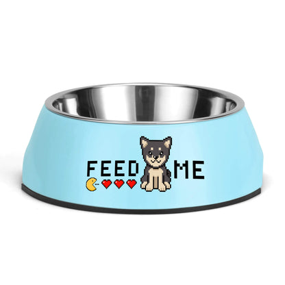 Custom Pet Bowls – Cartoon Pixel Style