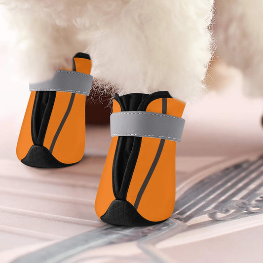 AGLUU Dog Outdoor Boots - Pumpkin Shoes