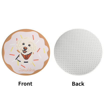 Custom Pet Rug - Doughnut Style
