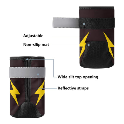 AGLUU Dog Outdoor Boots - Lightning