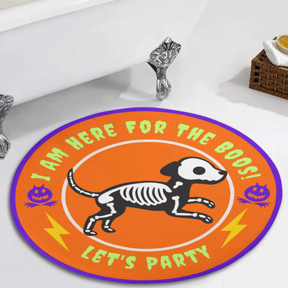 Custom Pet Rug - Skeleton Cat&Dog