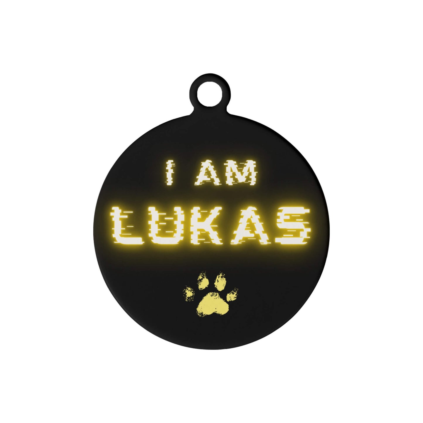 Custom Dog/Cat Tags - I Am Shining