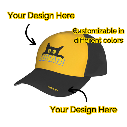 Customized Splicing Style Peaked Cap Pet Design